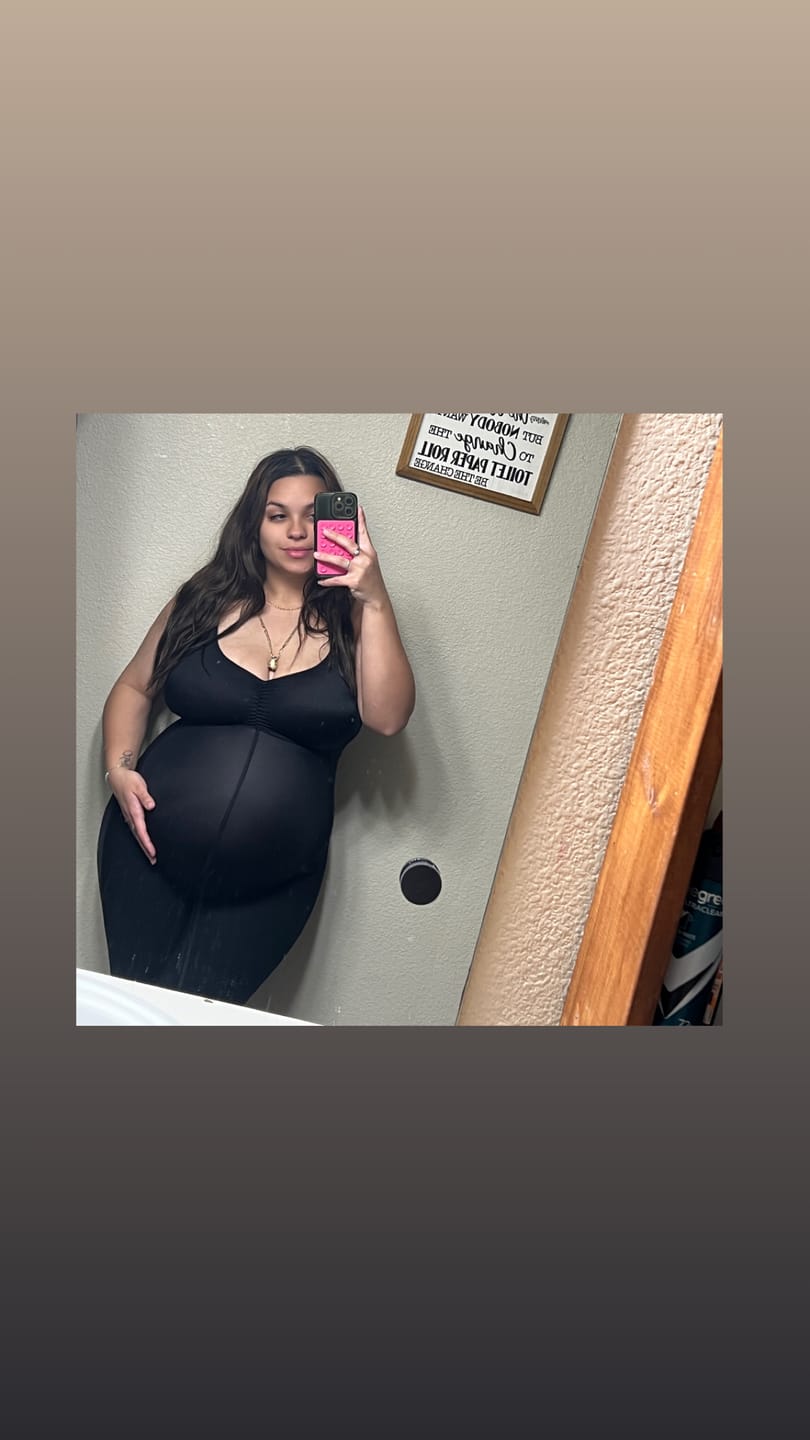 Customer photo review of 0224 Full Body Maternity Faja