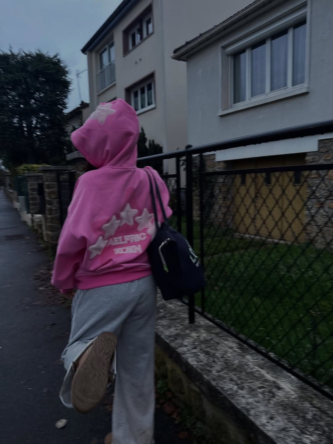 Customer photo review of Aelfric Eden Oversized Colorful Eden Star Pullover Hoodie