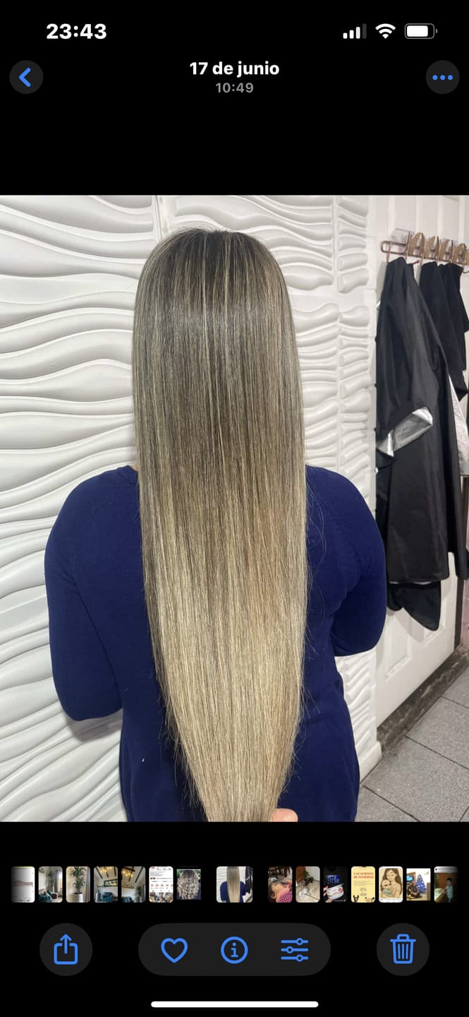 Customer photo review of Kit Alisado en Casa Adhara