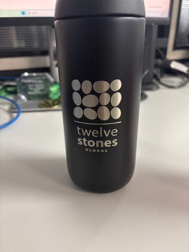Customer photo review of Carter Move Mug with Splash Guard | 16 oz