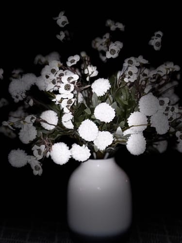 Customer photo review of Bouquet de Cire - Blanc