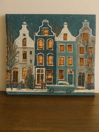 Customer photo review of Malen nach Zahlen - Lichter von Amsterdam