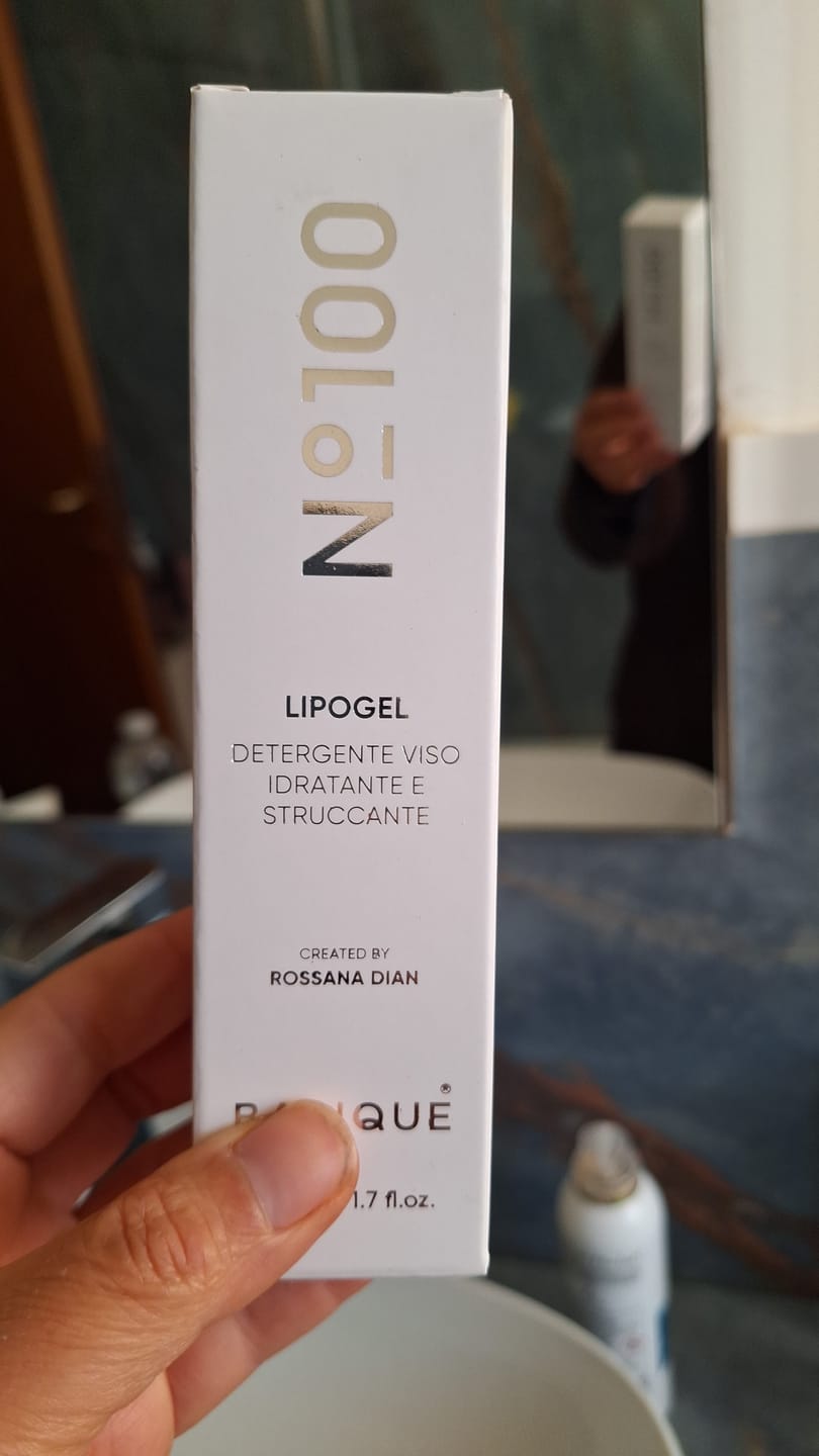 Customer photo review of N°100 LIPOGEL - Detergente viso