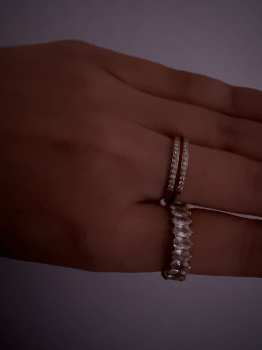 Customer photo review of Two Layers Ring | 18K vergoldet