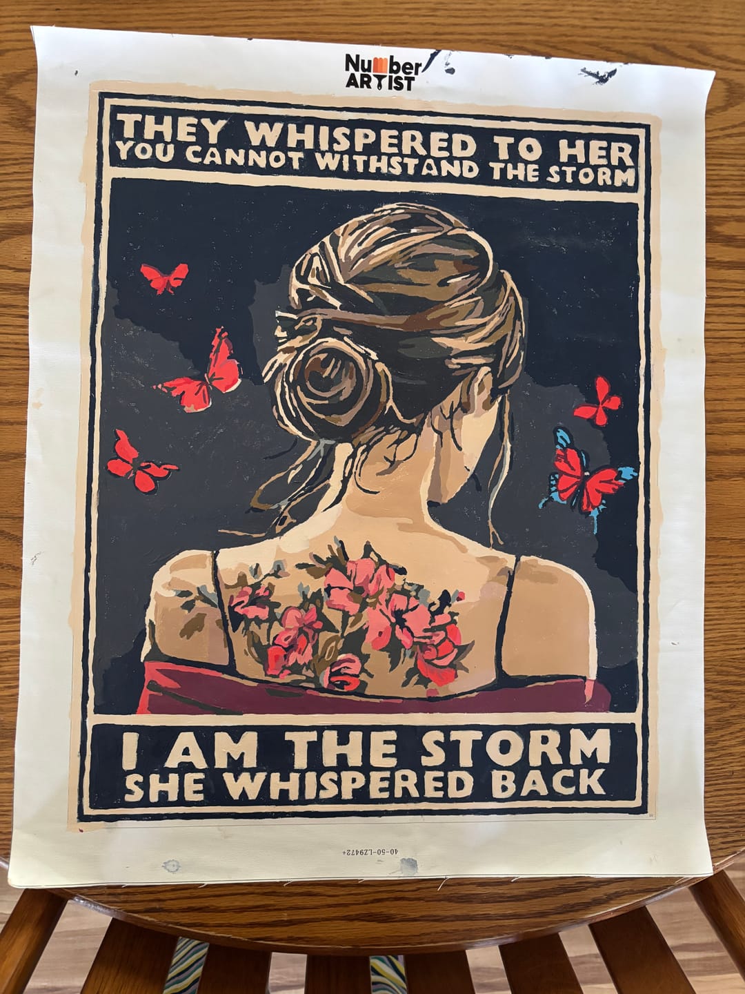 Customer photo review of I Am The Storm