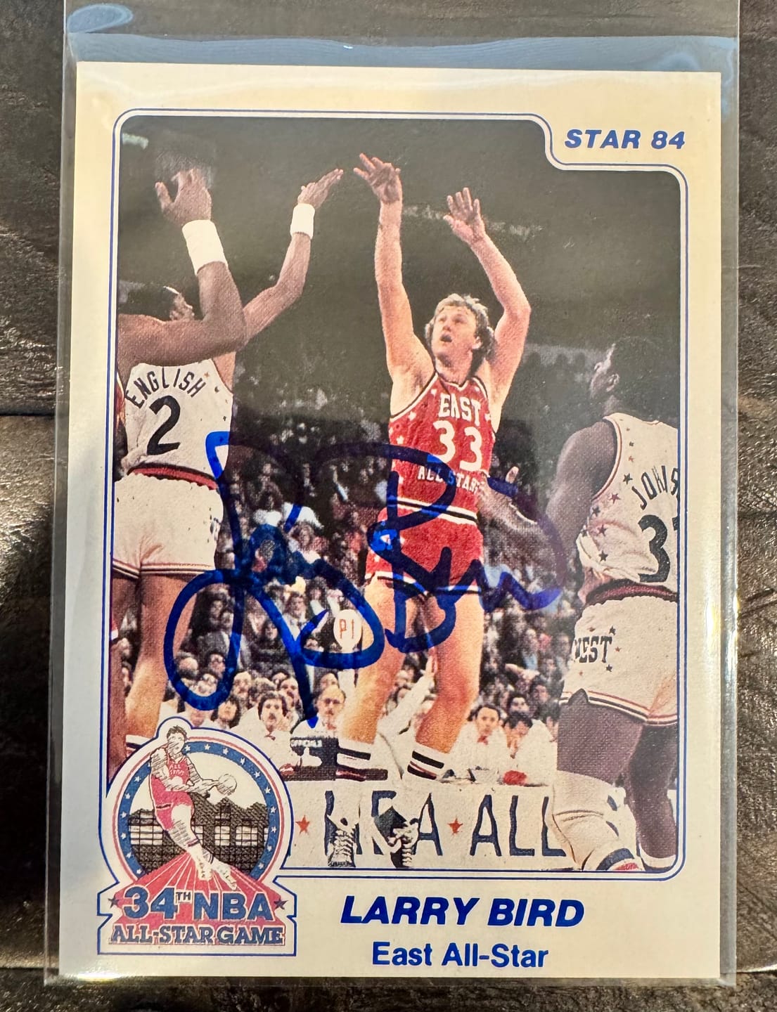 Customer photo review of Larry Bird Autograph Signing
