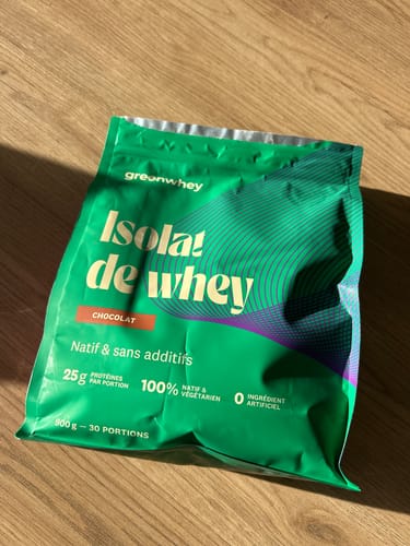 Customer photo review of Isolat de Whey Native