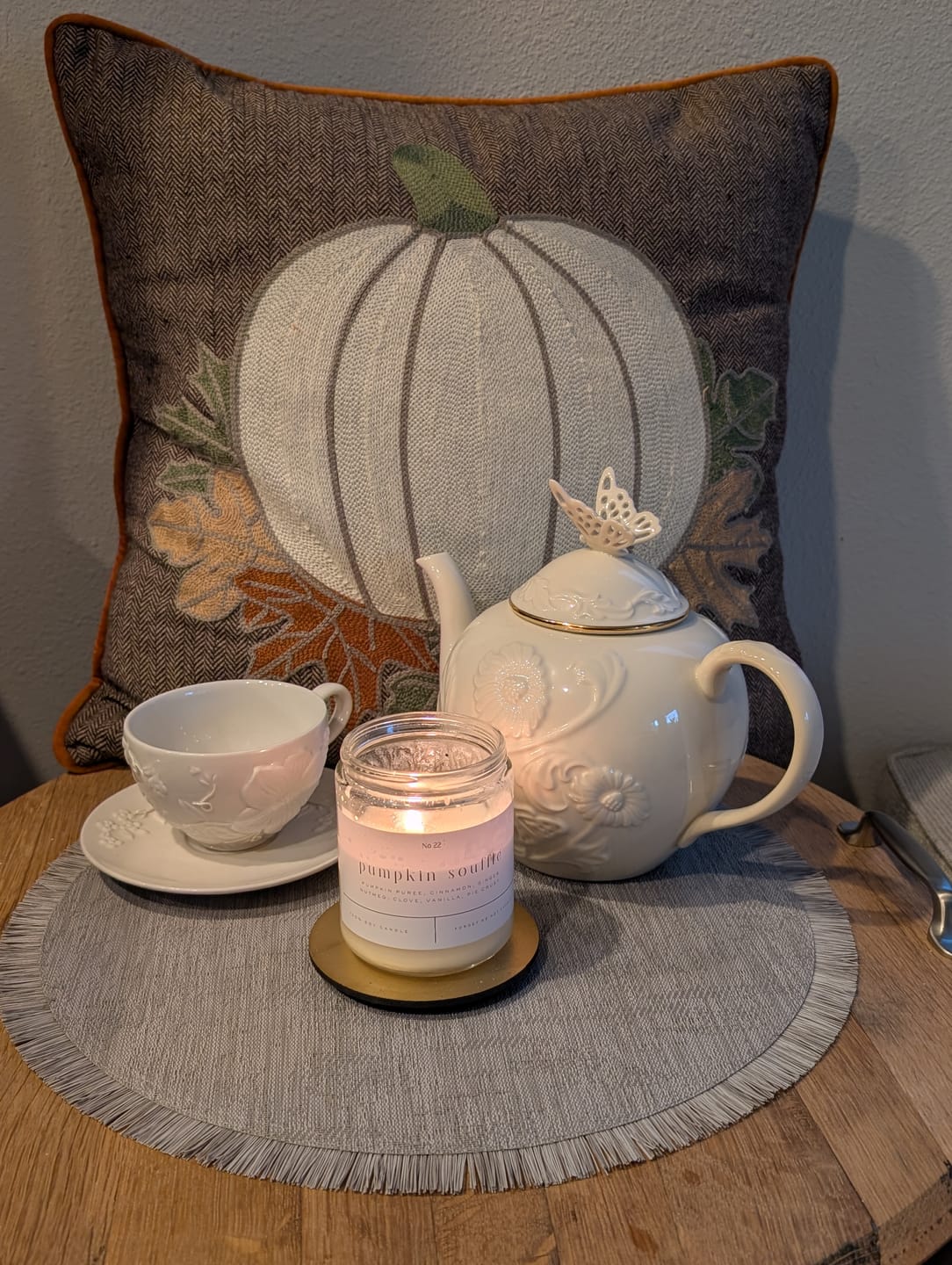 Customer photo review of Lemon + Lavender 9 oz Glass Candle