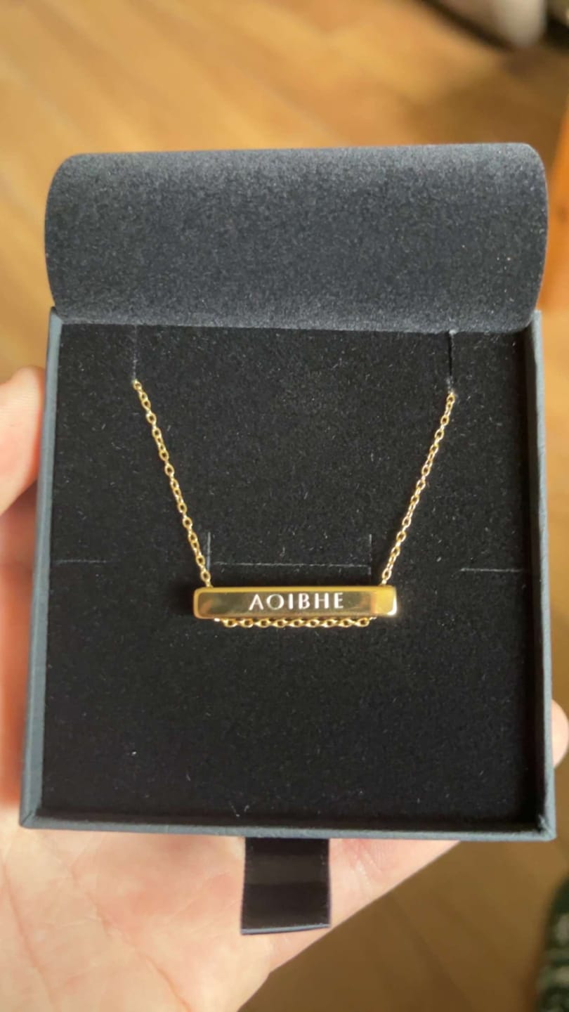 Customer photo review of Back Engravement