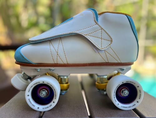 Customer photo review of Ghost Assassin Indoor & Jam Roller Skate Wheels