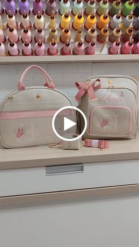 Customer video review of DUNA 0.9MM POA ROSA COLEÇÃO POOH POR SABRINA AVELAR E FERNANDA GAMA
