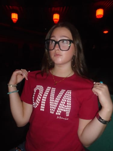 Customer photo review of diva baby tee