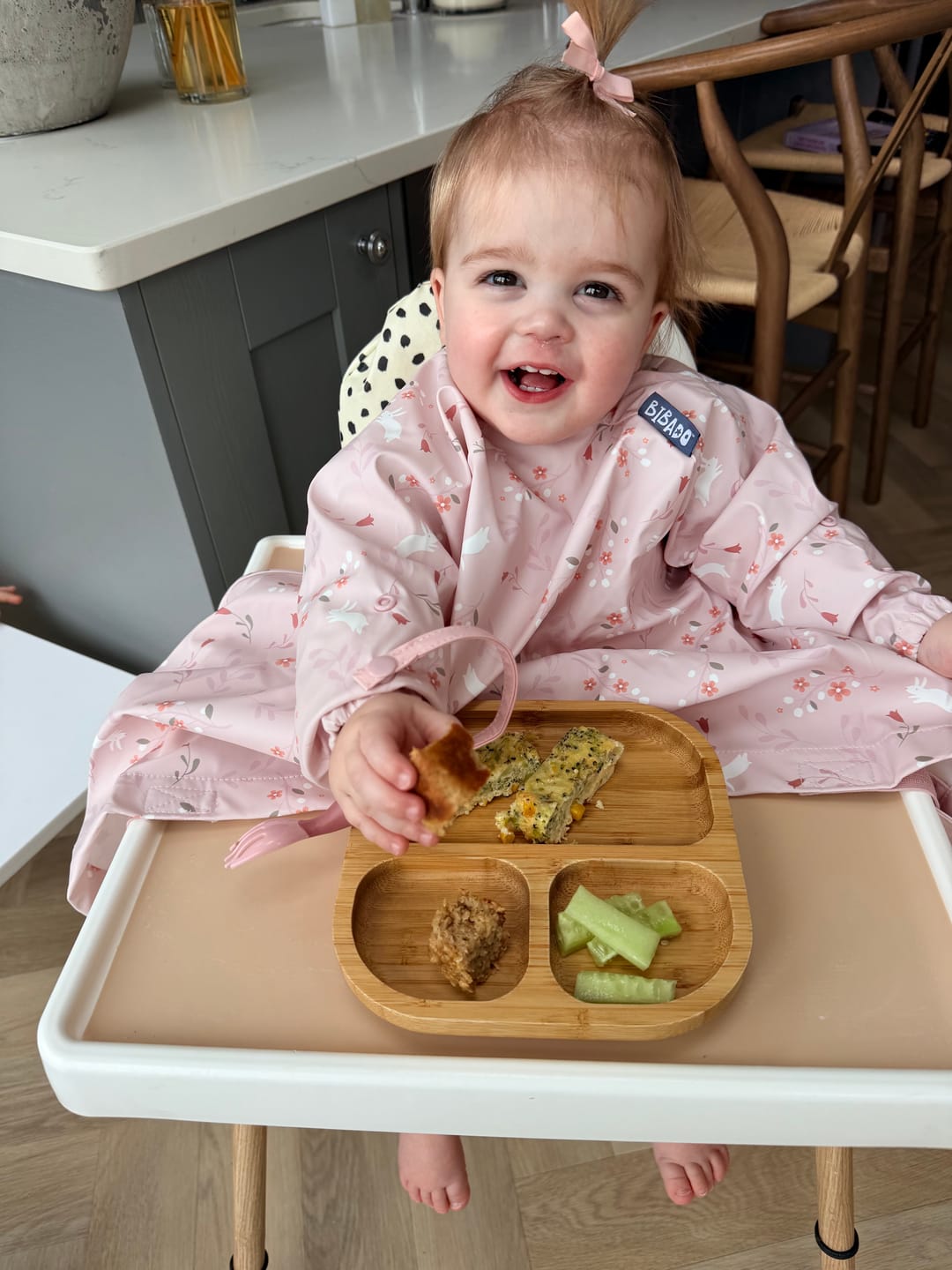 Customer photo review of NEW Attachable Weaning Cutlery