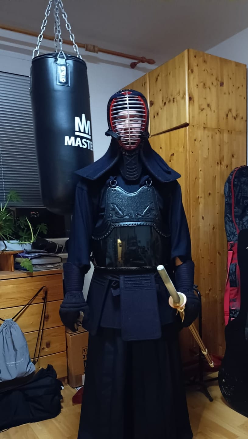Customer photo review of *SPECIAL OFFER* - Original ’VANGUARD’ Extra Protective KendoStar Bogu Set