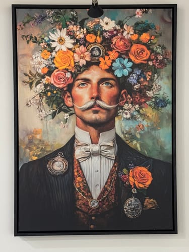Customer photo review of Victorian Gentleman No2 Print