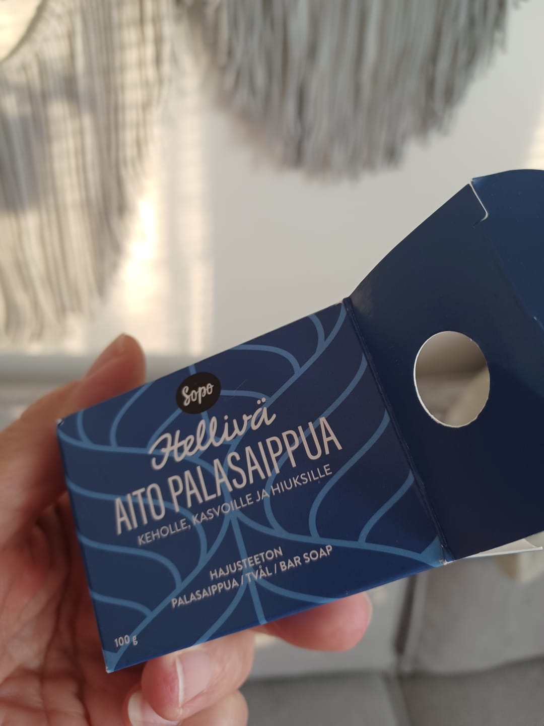 Customer photo review of Hellivä Aito Palasaippua - Hajusteeton