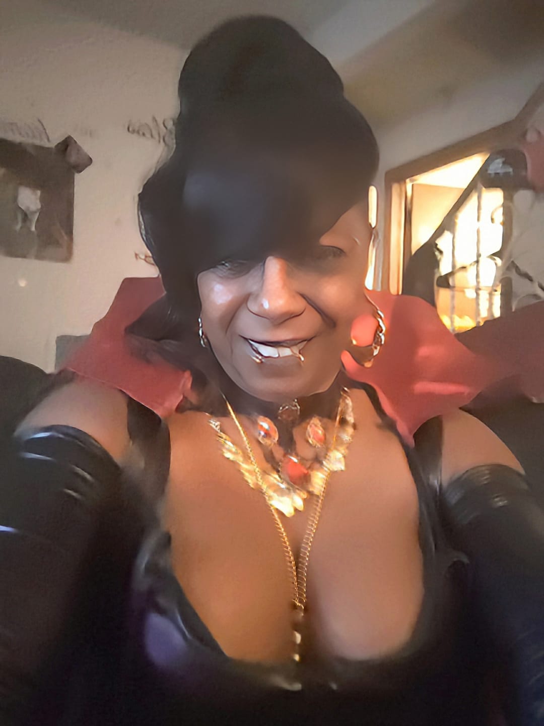 Customer photo review of Amazonia Green Prescription Coloured Contact Lenses