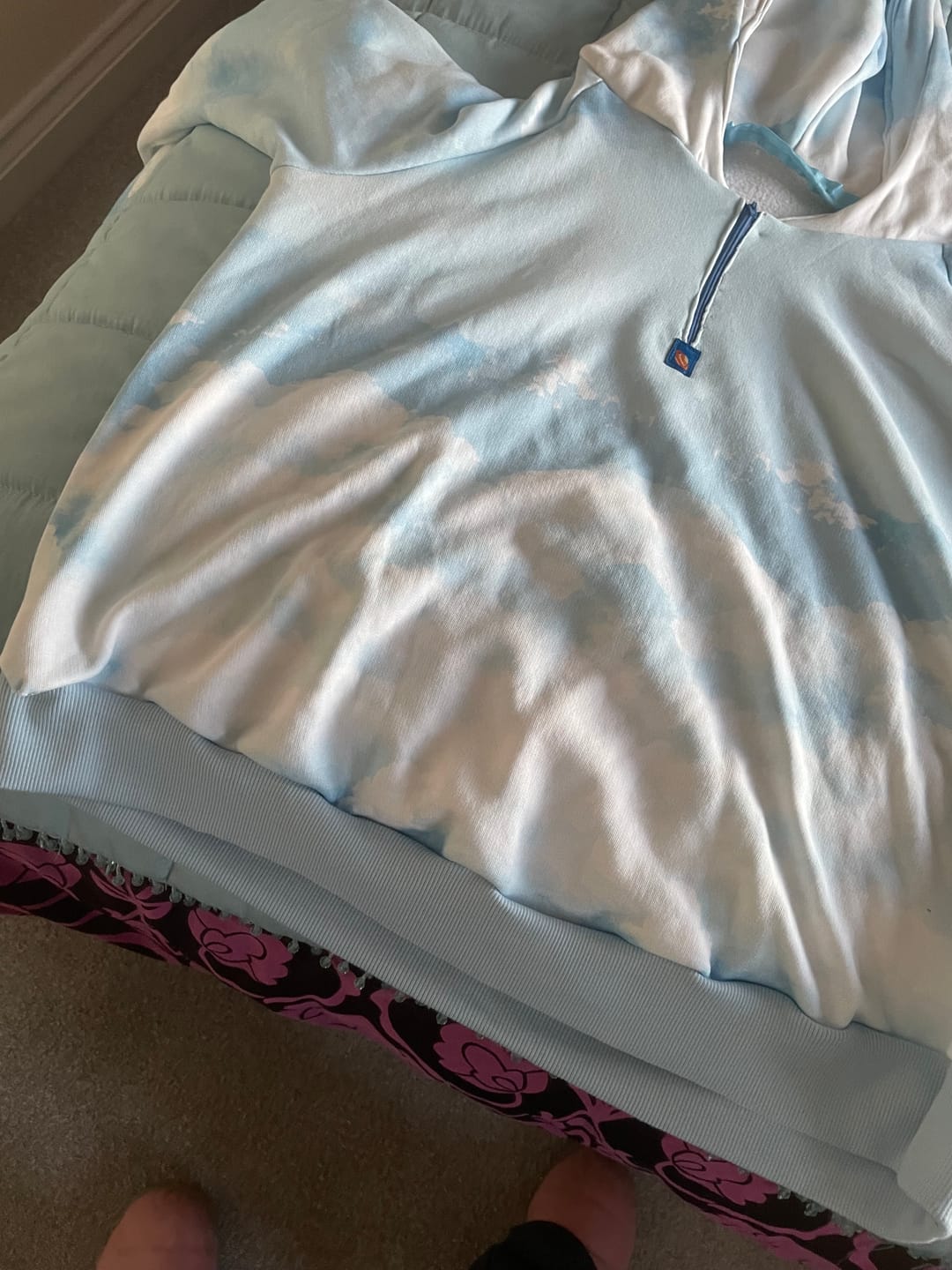 Customer photo review of Ribbed Tubular Cuffing Fabric