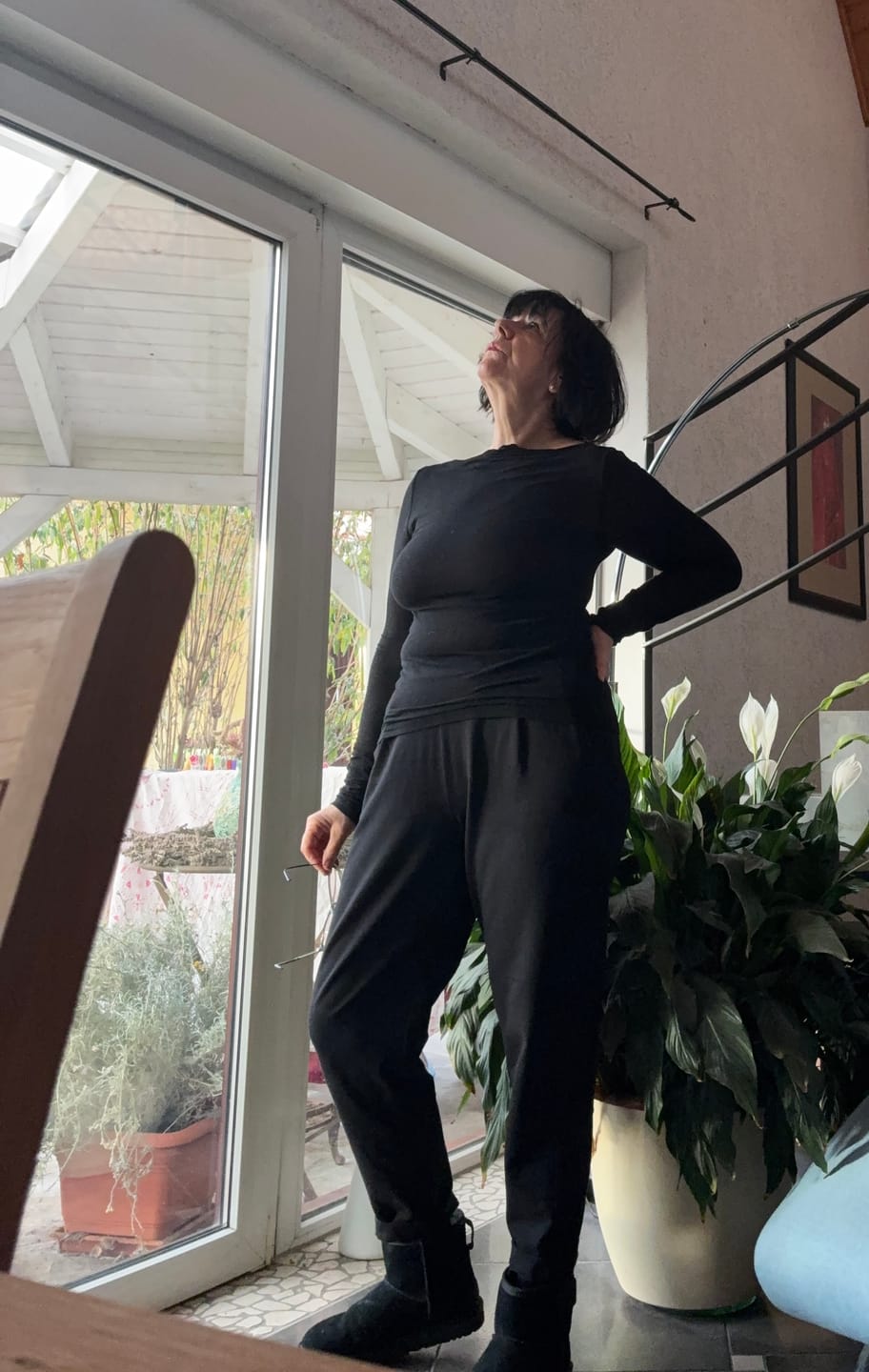 Customer photo review of ROVIN Longsleeve aus Kaschmirmix
