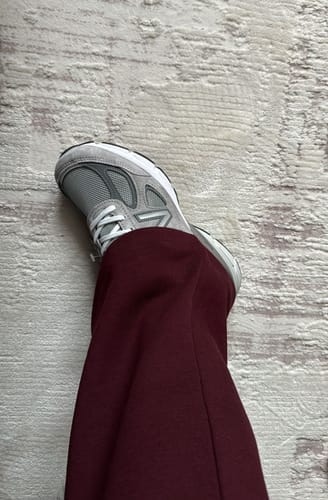 Customer photo review of New Balance Made in USA 990v4 Core Grey with Silver U990GR4