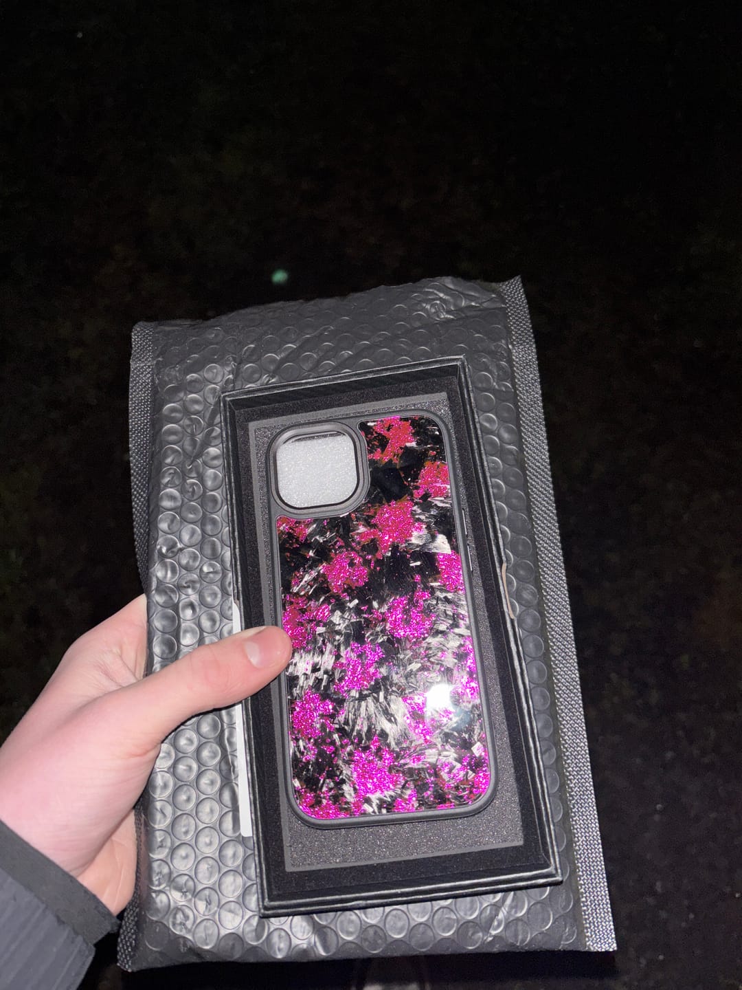 Customer photo review of Forged Carbon Purple EternaGloss™