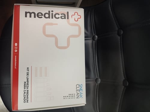 Customer photo review of Sneakclean Medicalbox [PREVENTA] + WIPES DE REGALO
