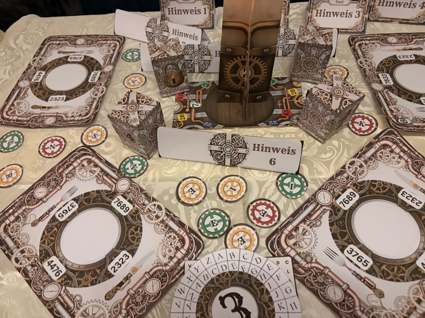 Customer photo review of Sherlock Holmes & das geheimnissvolle Schloss - Escape Room zum Ausdrucken