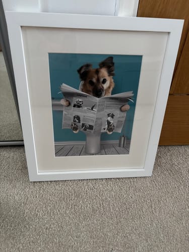 Customer photo review of Important meeting - Personalised Poster