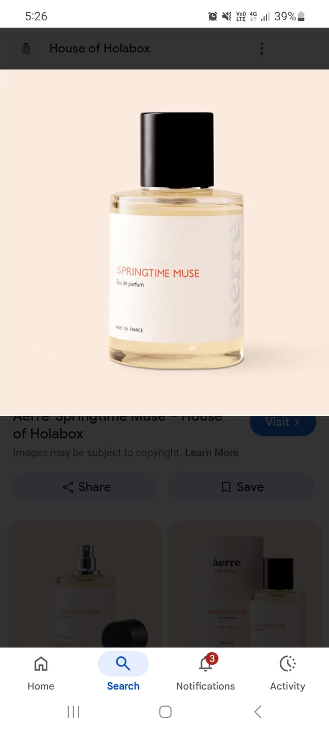 Customer photo review of Springtime Muse