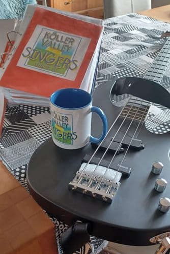 Customer photo review of TassenExpress - Becher Keramik Tasse mit Logo bedruckt 325ml Firmenlogo