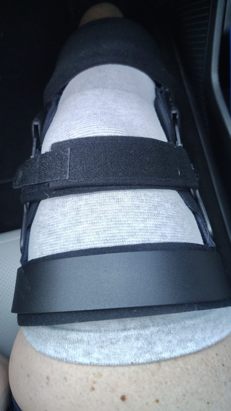 Customer photo review of VitalCompress – Premium Bambus-Kniebandage