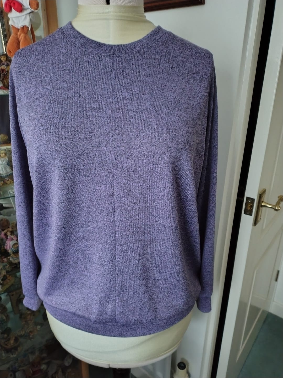 Customer photo review of Melange Knit Fabric