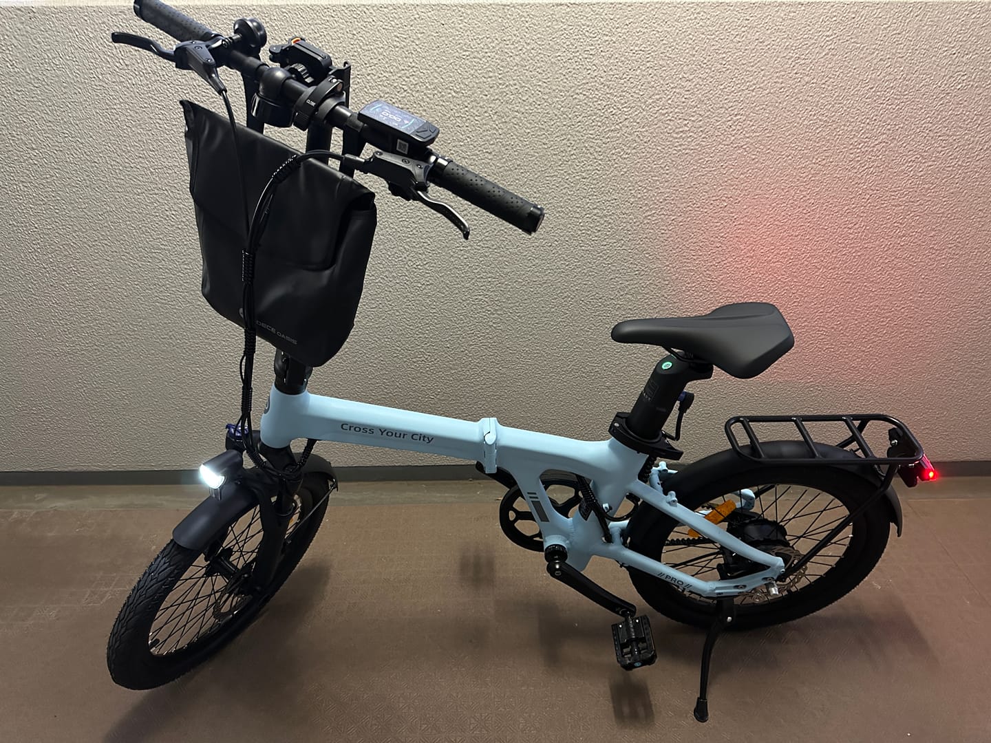 Customer photo review of ADO AIR 20 PRO 折りたたみ電動アシスト自転車 自動変速機能搭載