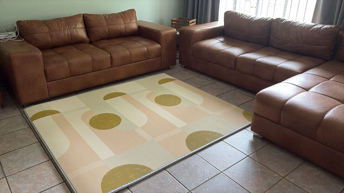 Customer photo review of Sunset Geo/ ABC Africa Play Mat