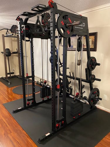 Customer photo review of M4-2.0 Elite All-In-One Smith Machine Functional Trainer with Dual Weight Stacks (UPGRADED)