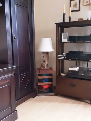 Customer photo review of Design Treibholz Wurzellampe ZOILA Höhe 65 cm