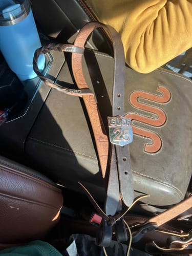 Customer photo review of Custom Flat Face Buckle Design