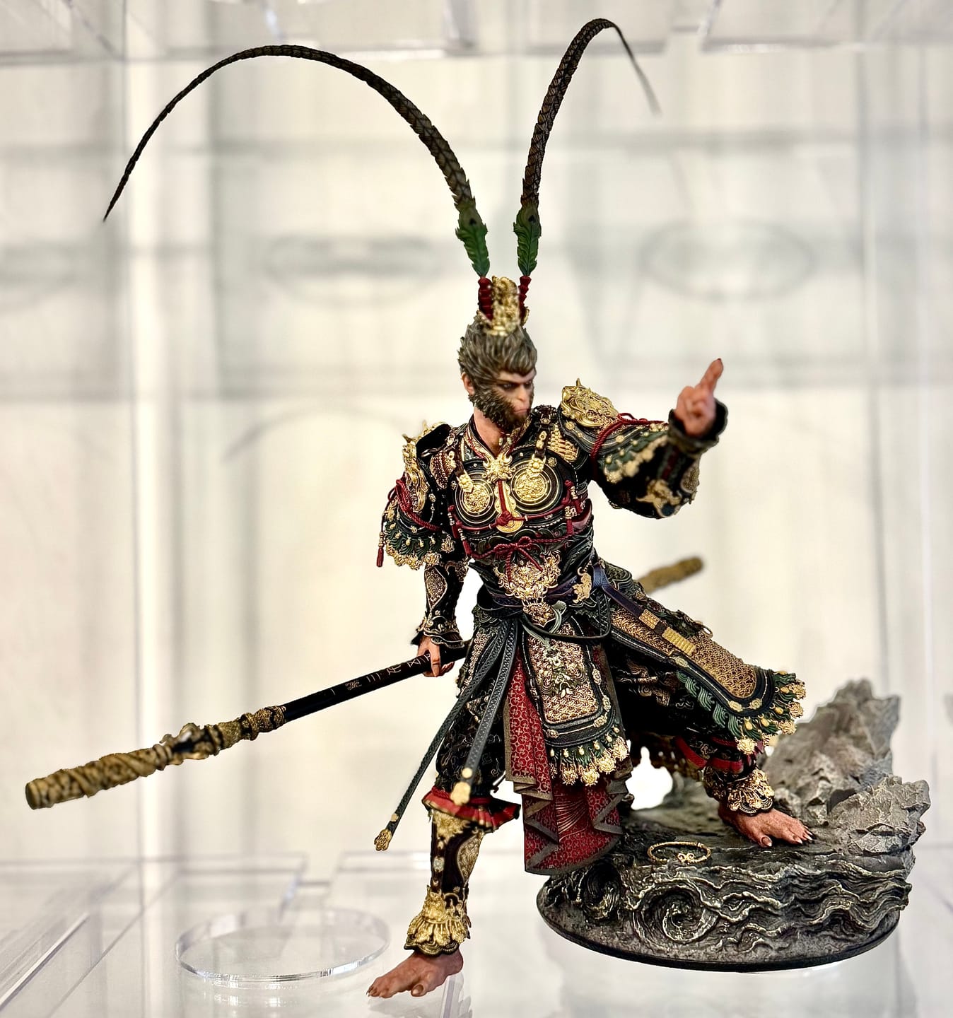 Customer photo review of Black Myth: Wukong Great Sage Armor Set 1/6 Collectible Figure