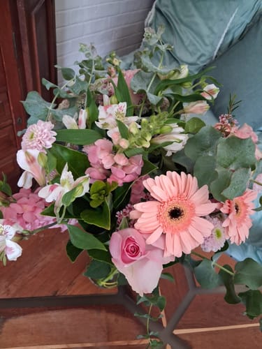 Customer photo review of Country Garden Bouquet