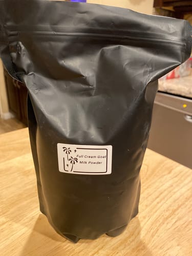 Customer photo review of Organic Goat Milk Powder