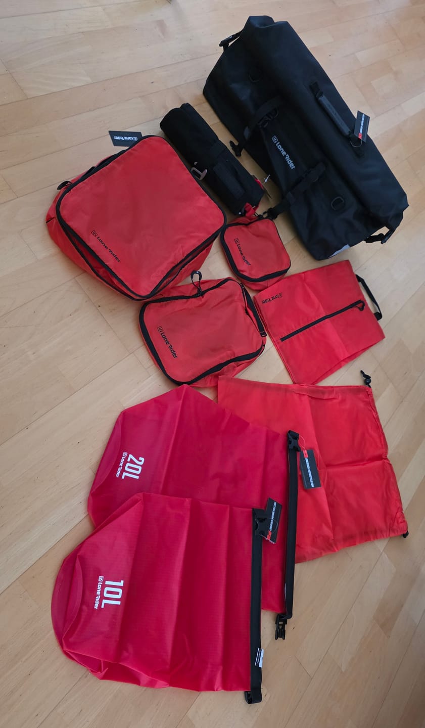 Customer photo review of Dry Bags