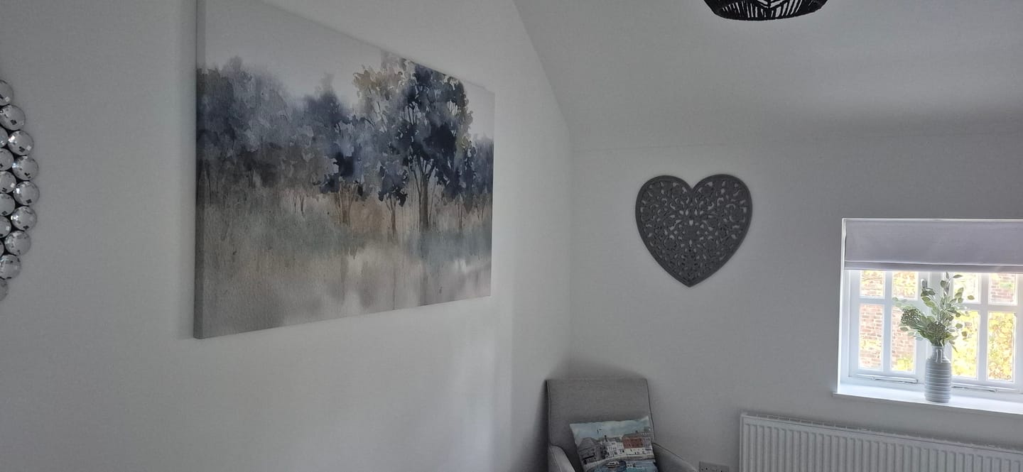 Customer photo review of Waters Edge Canvas Print