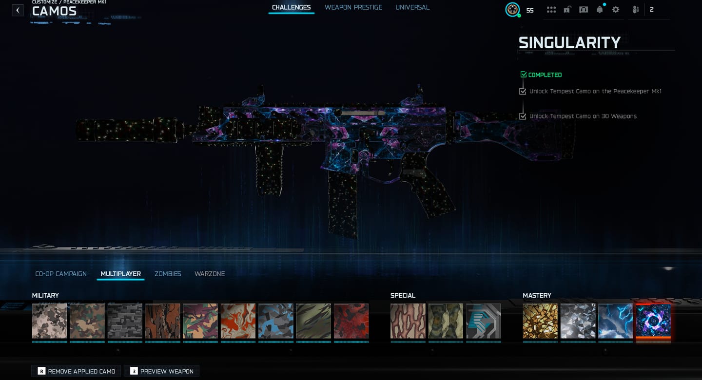 Customer photo review of BO7 - Multiplayer Camos