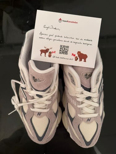 Customer photo review of New Balance 9060 Moonrock/Dark Arctic Grey U9060EEB - Hemen Kargoda