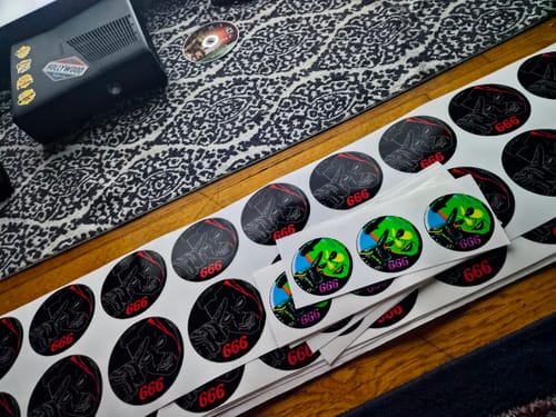 Customer photo review of Print Custom Labels