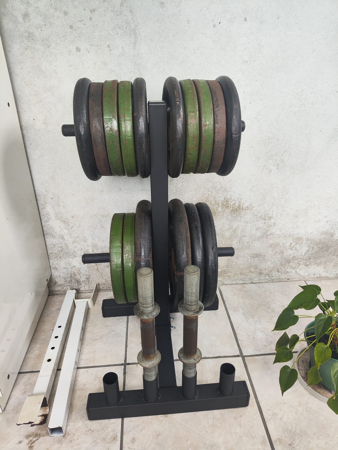 Customer photo review of Suporte Expositor De Anilhas Barras E Halteres
