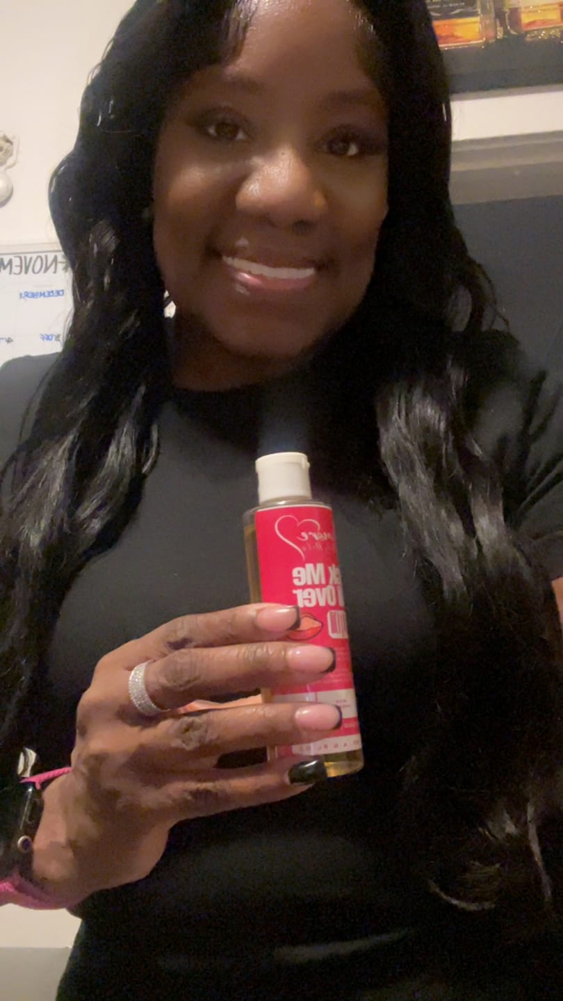 Customer photo review of Lick Me All Over - Body Oil