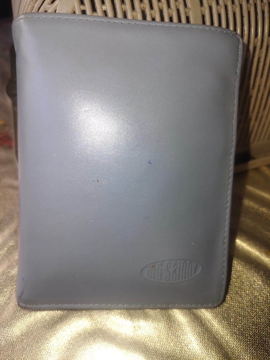 Customer photo review of Leather Traveler Graphite