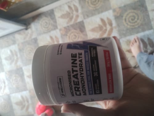 Customer photo review of Wellcore - Pure Micronised Creatine Monohydrate | Watermelon Wave (307g, 83 servings)