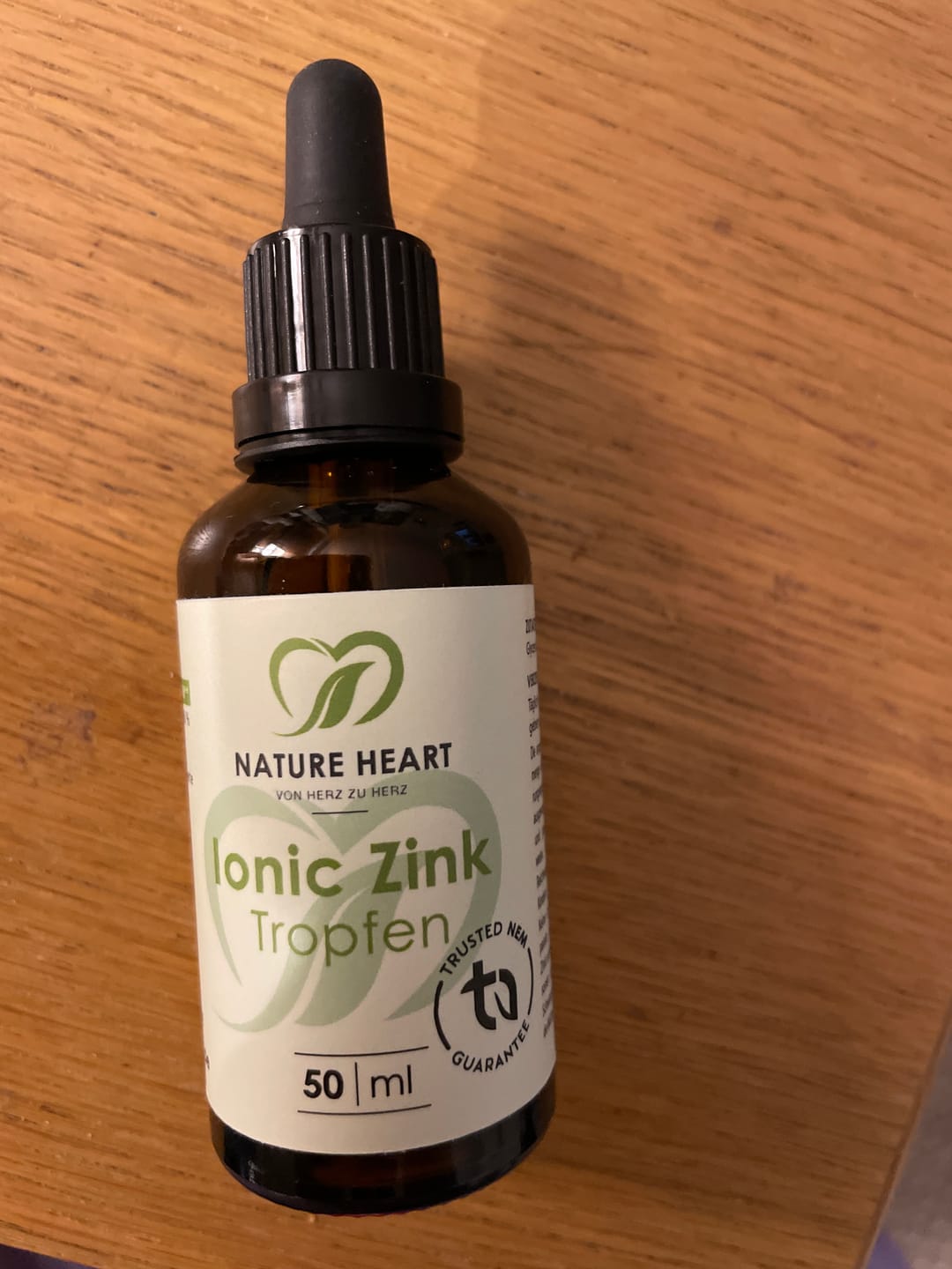 Customer photo review of Ionic Zink Tropfen